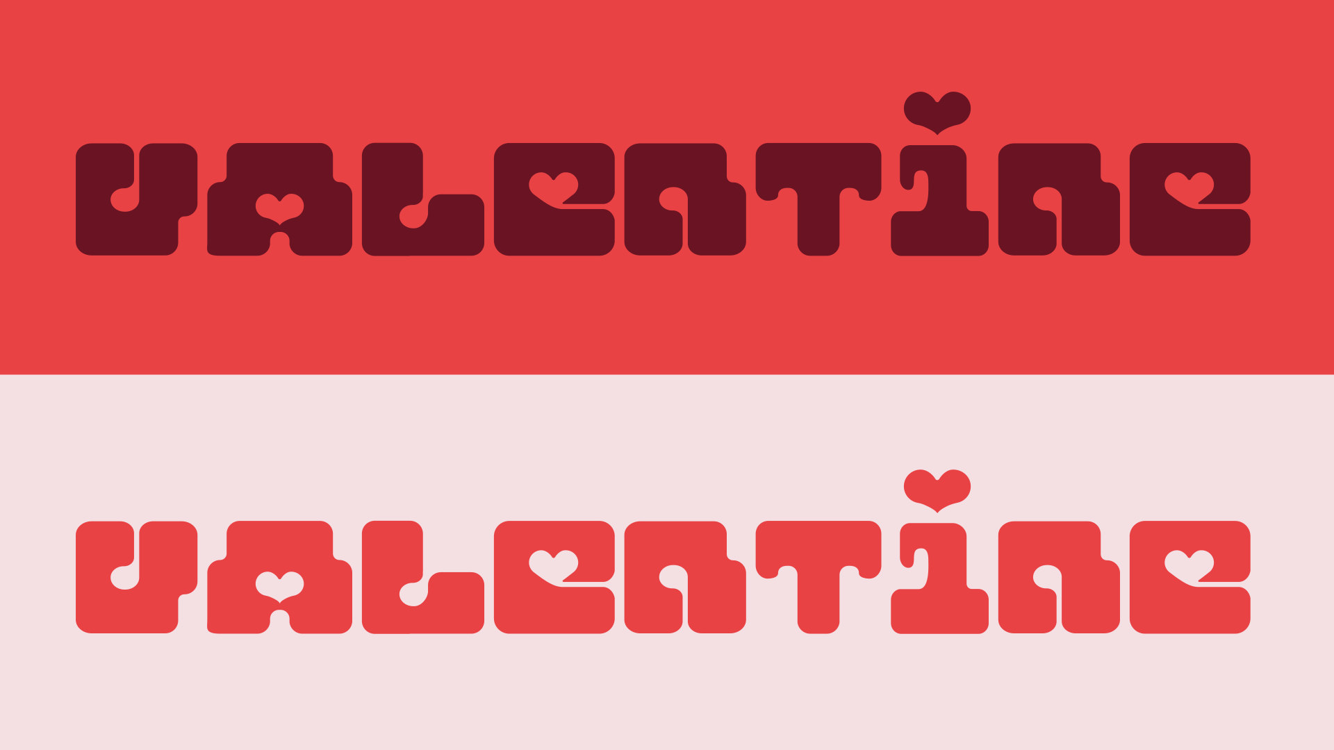 Valentine font